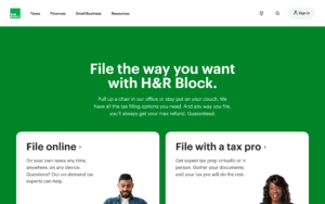 HR Block military discount