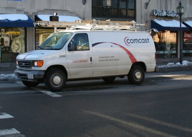 comcast van