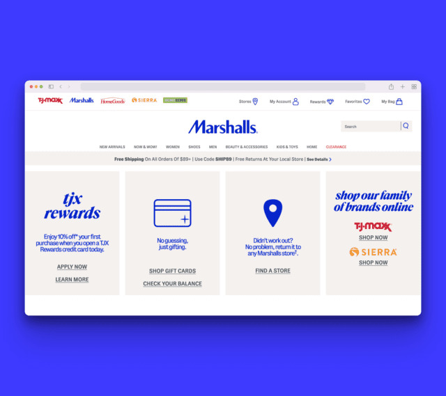 Marshalls screenshot