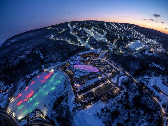 Camelback Resort in Winter