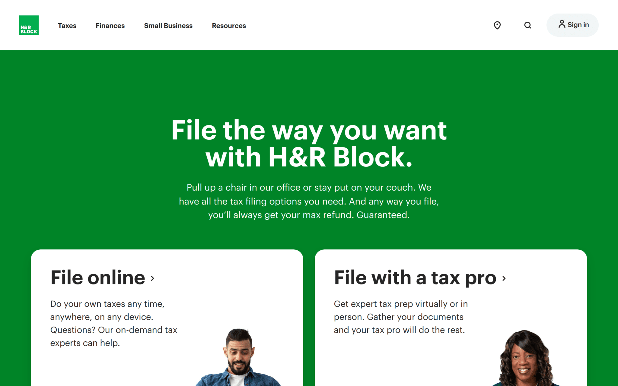 H&R Block Live Support